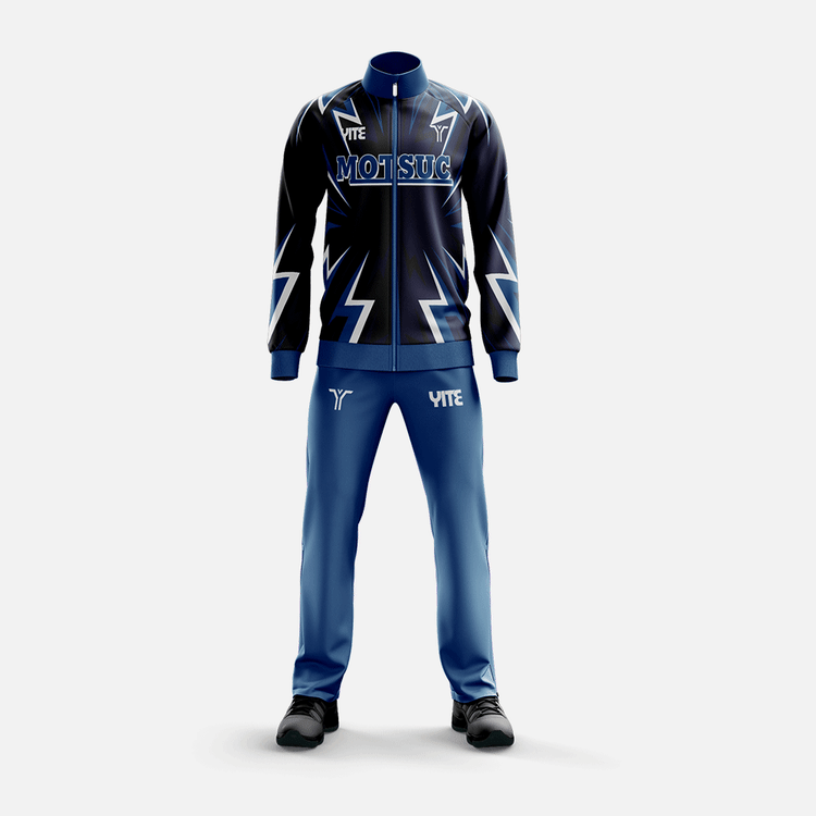 YITE | LWT24-015- White And Blue Tracksuit