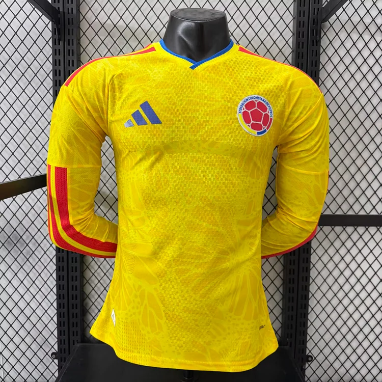 2026 Colombia Home Long Sleeve Player Edition