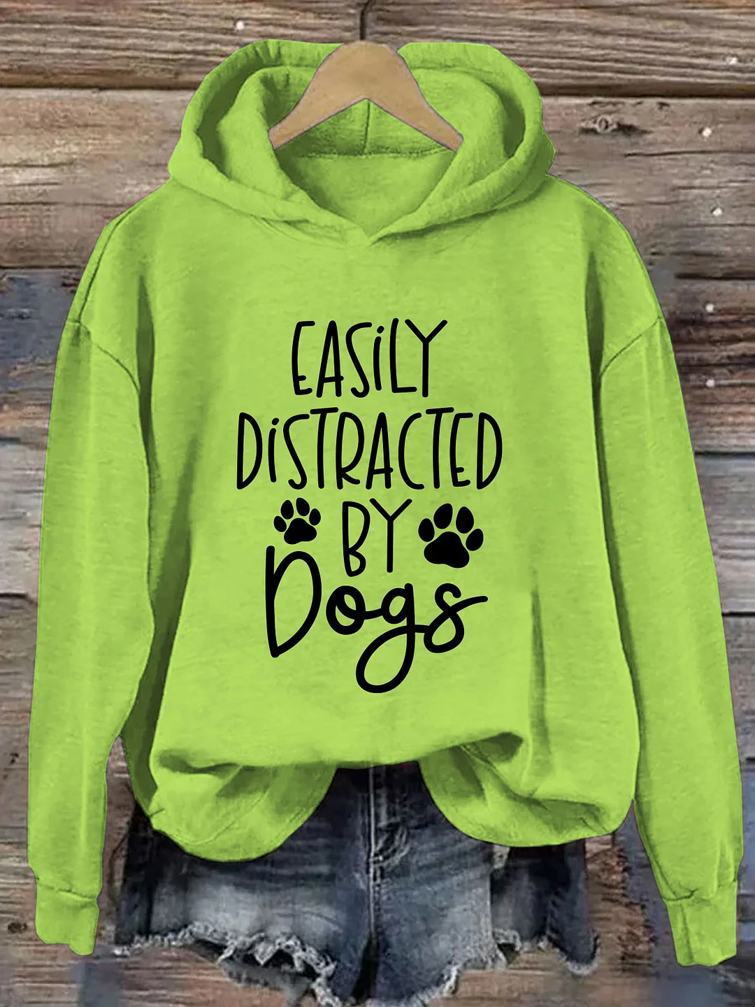Easily Distracted By Dogs Hoodie