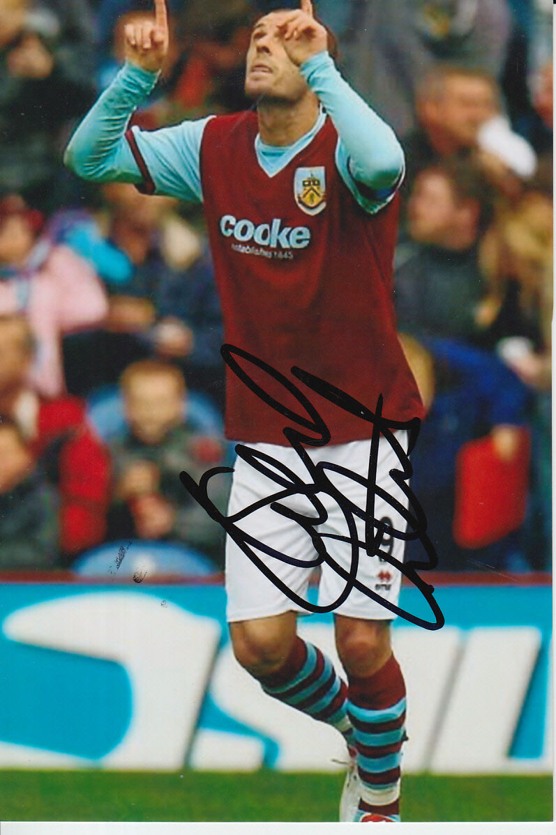 BURNLEY HAND SIGNED STEPHEN FLETCHER 6X4 Photo Poster painting 2.