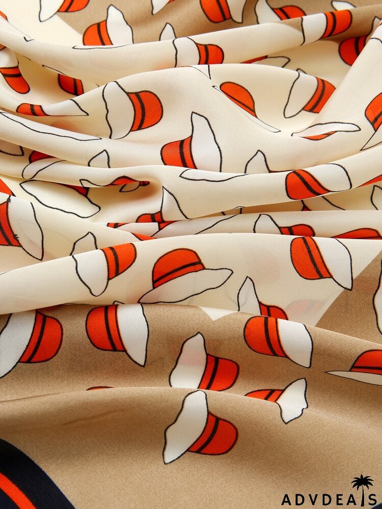 Hat Print Bandana