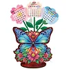 2026&2027 DIY Double Sided Drills Calendar Craft Art Kit Wooden Diamond Painting Calendar Set