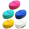 Magnetic Sewing Pincushion with Drawer Magnetic Pin Holder with Strong Magnet Oval Design for Sewing Quilting Pins Paper Clips Screws
