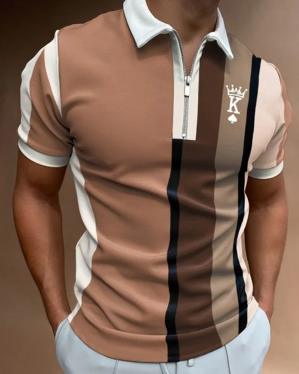 Men's Simple Polo Shirt