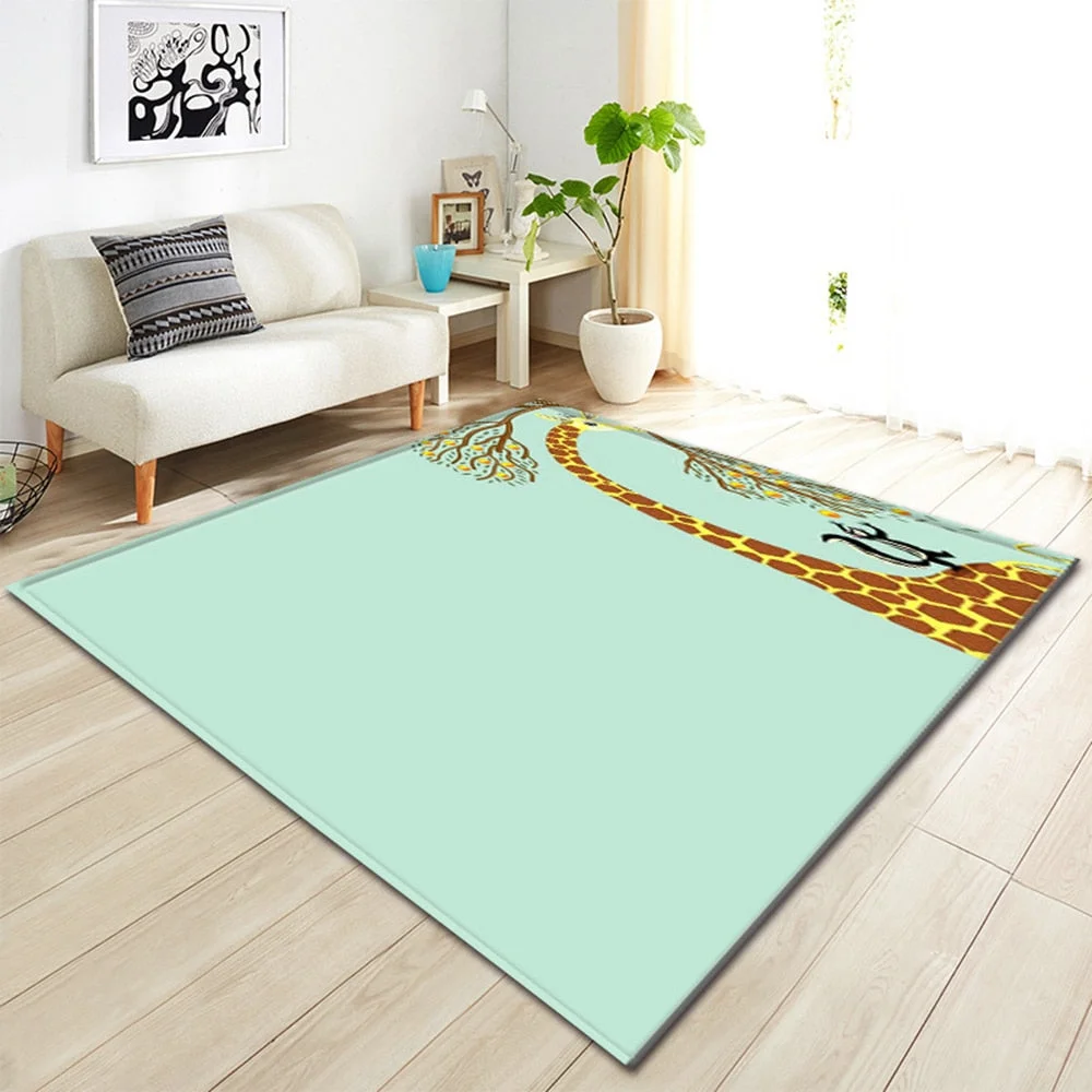 Modern Carpets for Living Room Home Bedroom Decoration Floor  Children Mats in the Hallway Bedside Kids Room Anti-Slip Large Rug