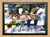 Wizard of Oz Jerry Maren Signed Autographed Photo Poster painting Poster Print Memorabilia A2 Size 16.5x23.4