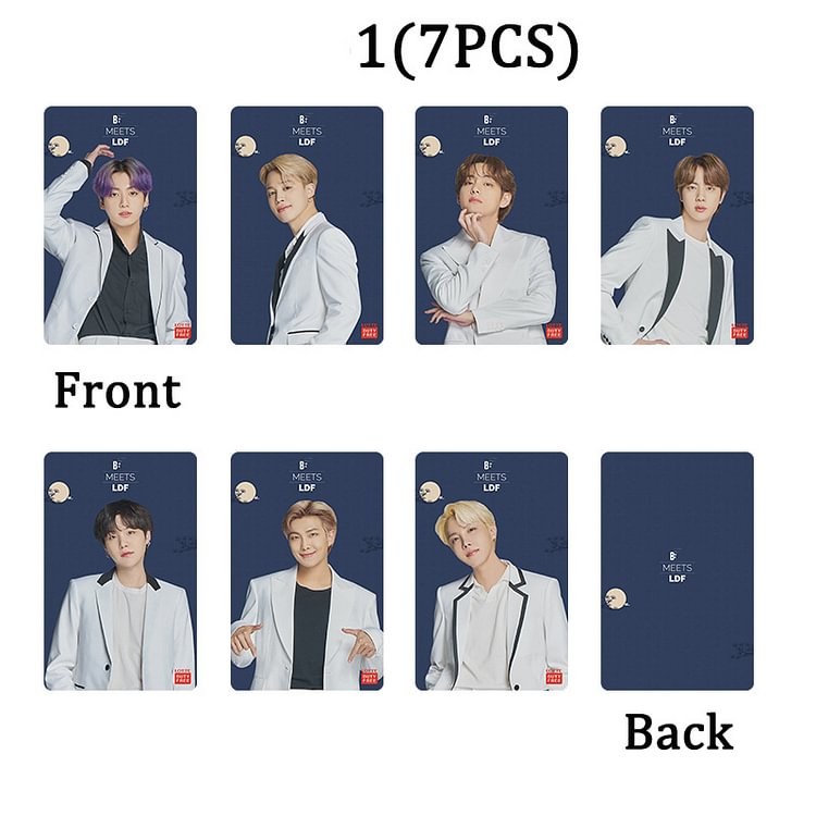 BTS Meets LDF Photocard