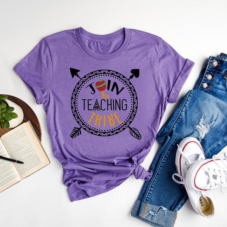 ANB - Join The Teaching Tribe Book Lovers Tee-06711