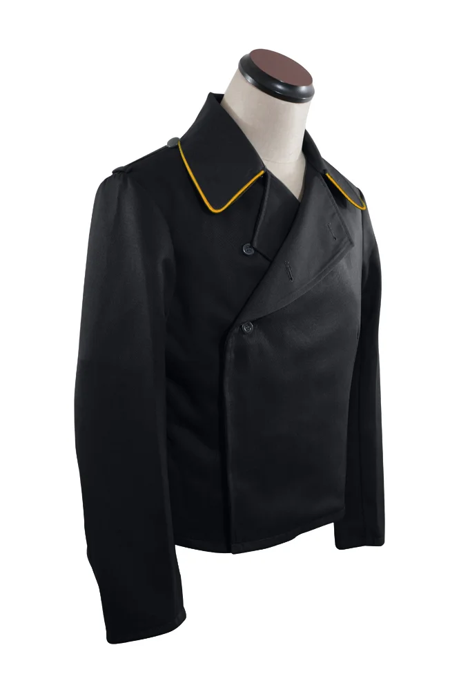   Wehrmacht German Recon Panzer Black Gabardine Wrap/Jacket German-Uniform