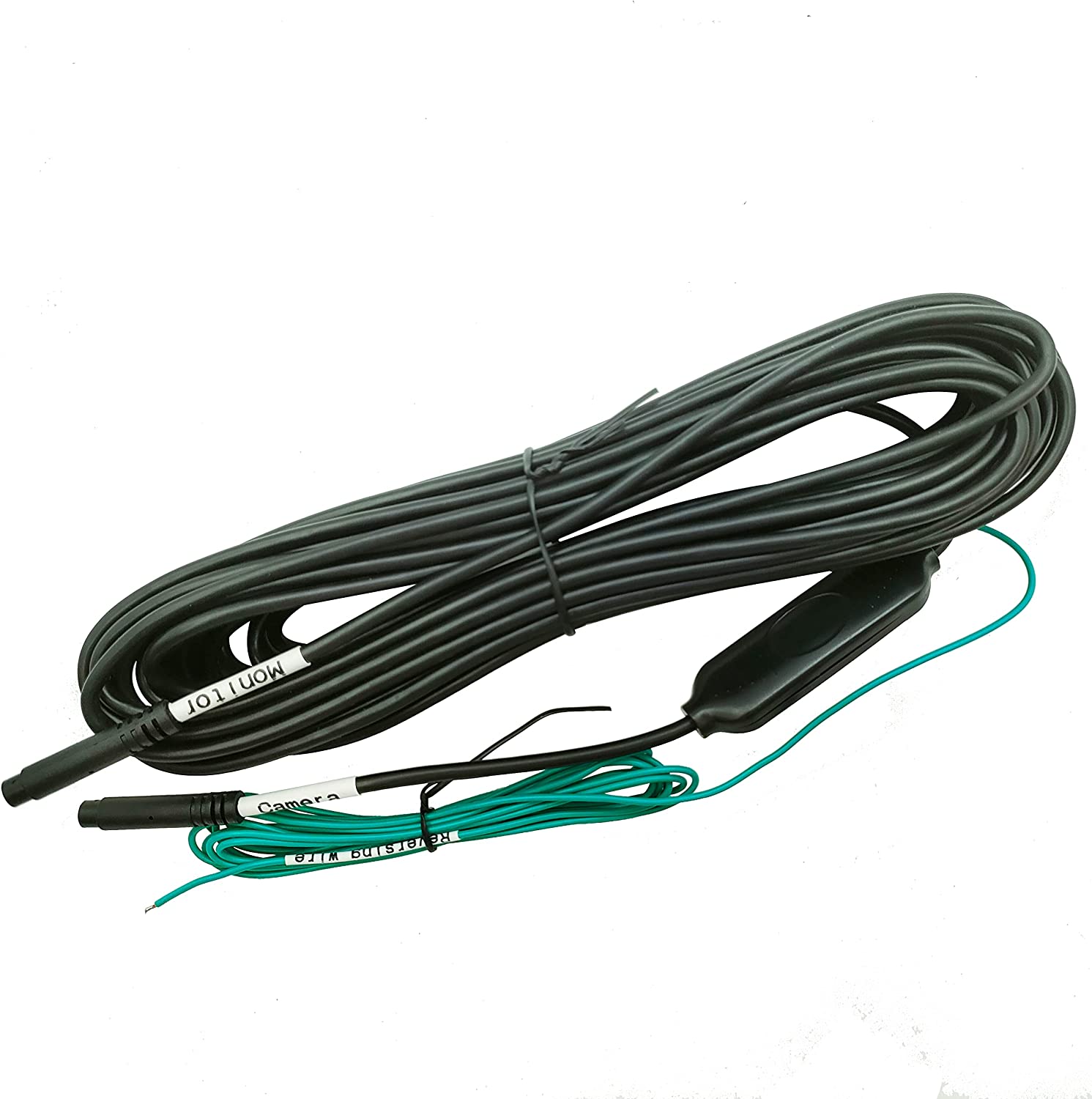 VECLESUS Backup Camera Kit Accessories Cable for Car Backup Camera Extention Cord 9-24V DC Power 33FT 10M VT1 VM1 Backup Camera Wire  GING