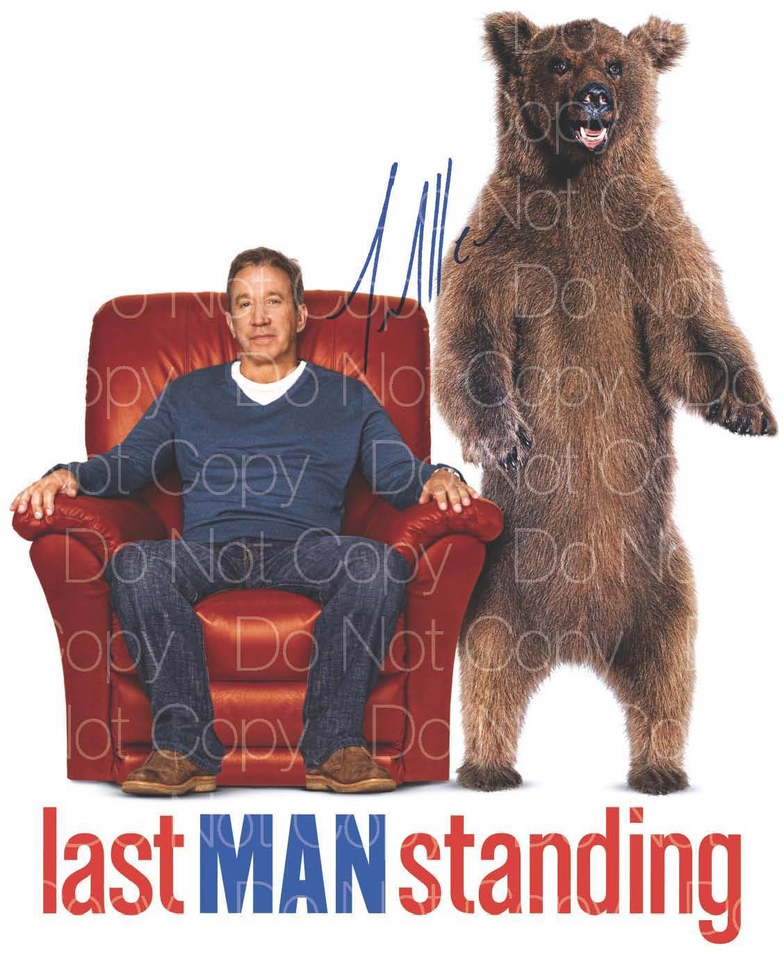 Last Man Standing signed Tim Allen Photo Poster painting 8X10 poster picture autograph RP