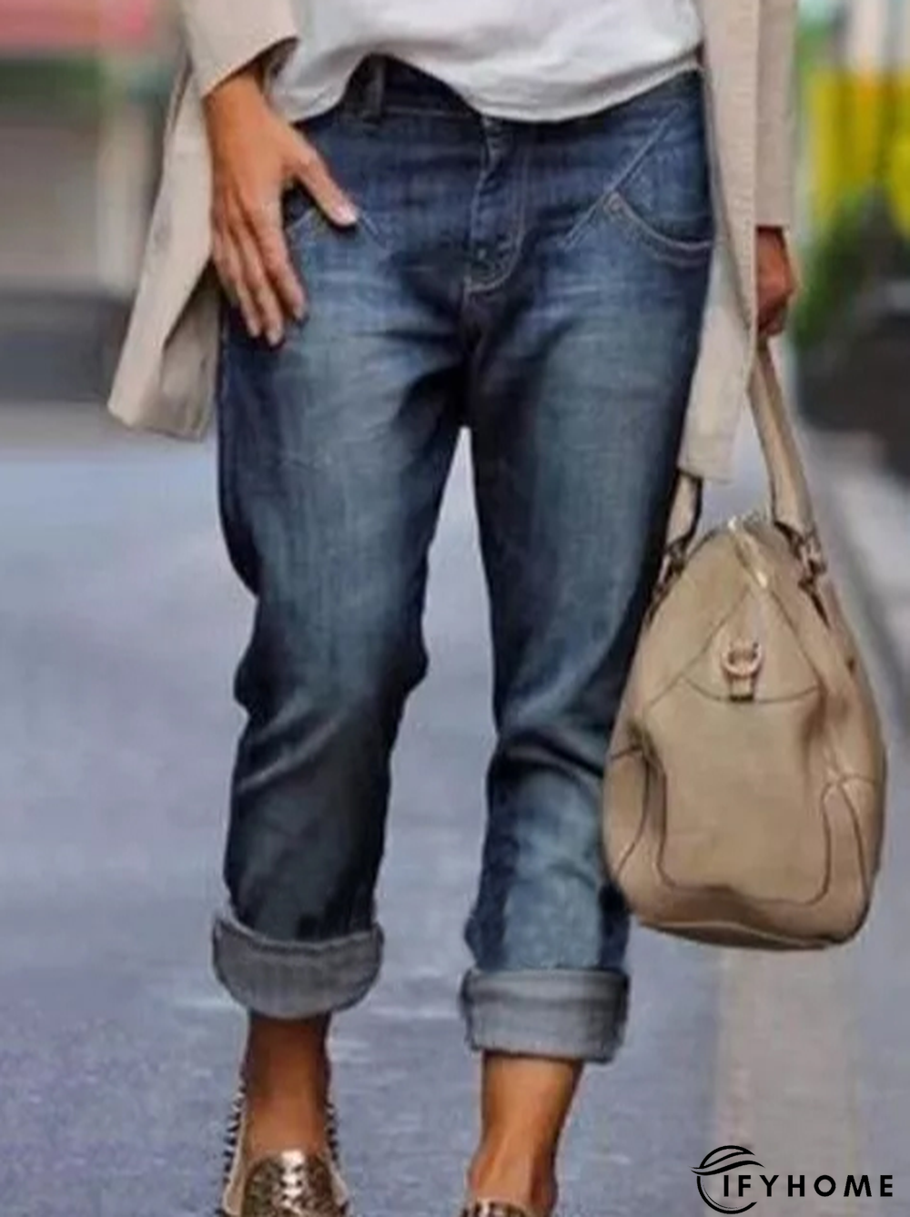 Loosen Denim Casual Jeans | IFYHOME