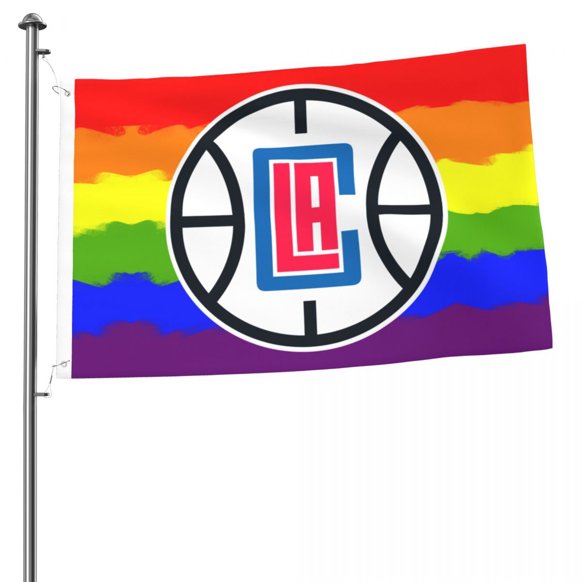 Los Angeles Clippers Traditional Pride 2x3 FT UV Resistant Flag