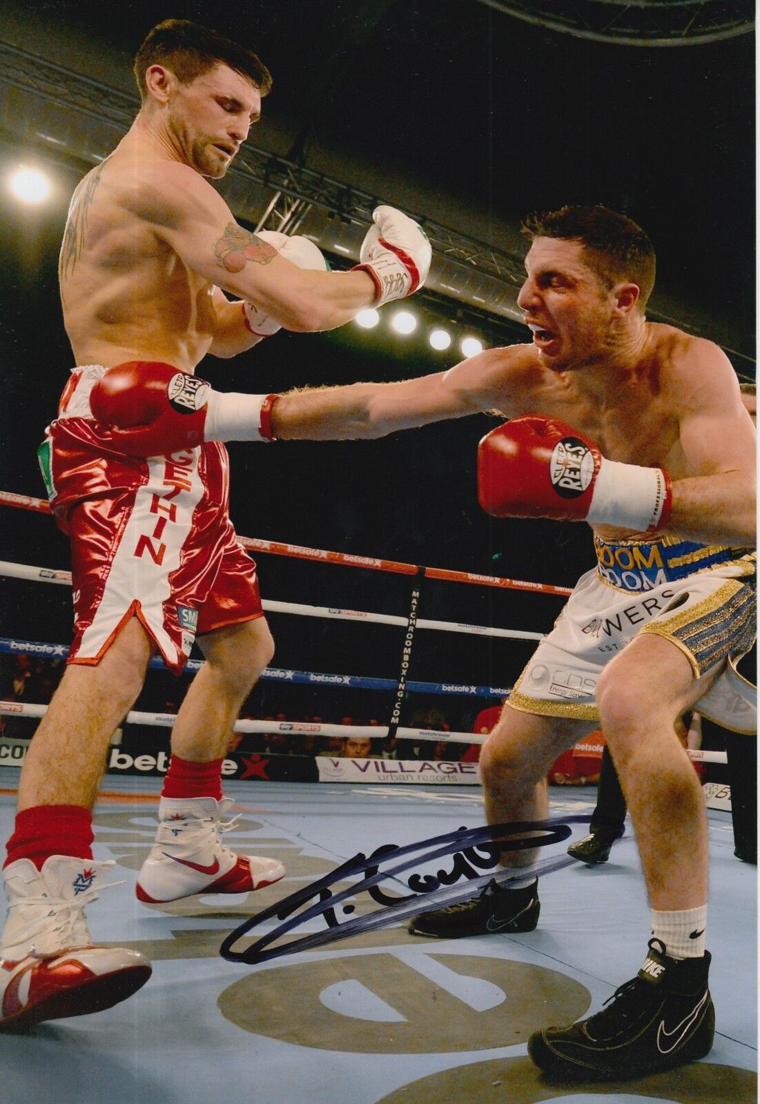 Tommy 'BOOM BOOM' Coyle Hand Signed Boxing 12x8 Photo Poster painting 11.