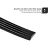 104cm Car Trunk Guard Plate Sticker Rear Bumper Anti-Scratch Strip Trim Pad