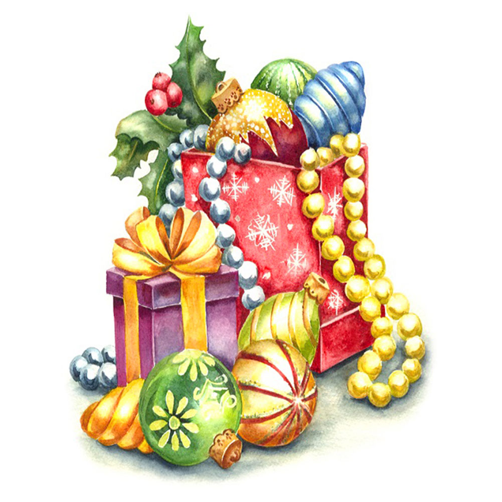 

Christmas - Round Drill Diamond Painting - 30*40CM, 501 Original