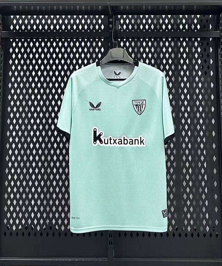 2025-26 Athletic Bilbao Away Green Jersey - Fan Edition