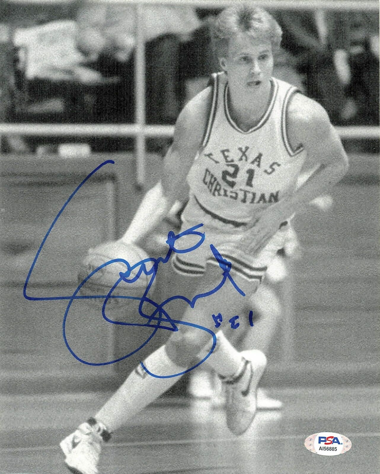 Scott Brooks signed 8x10 Photo Poster painting PSA/DNA Texas Christian Autographed