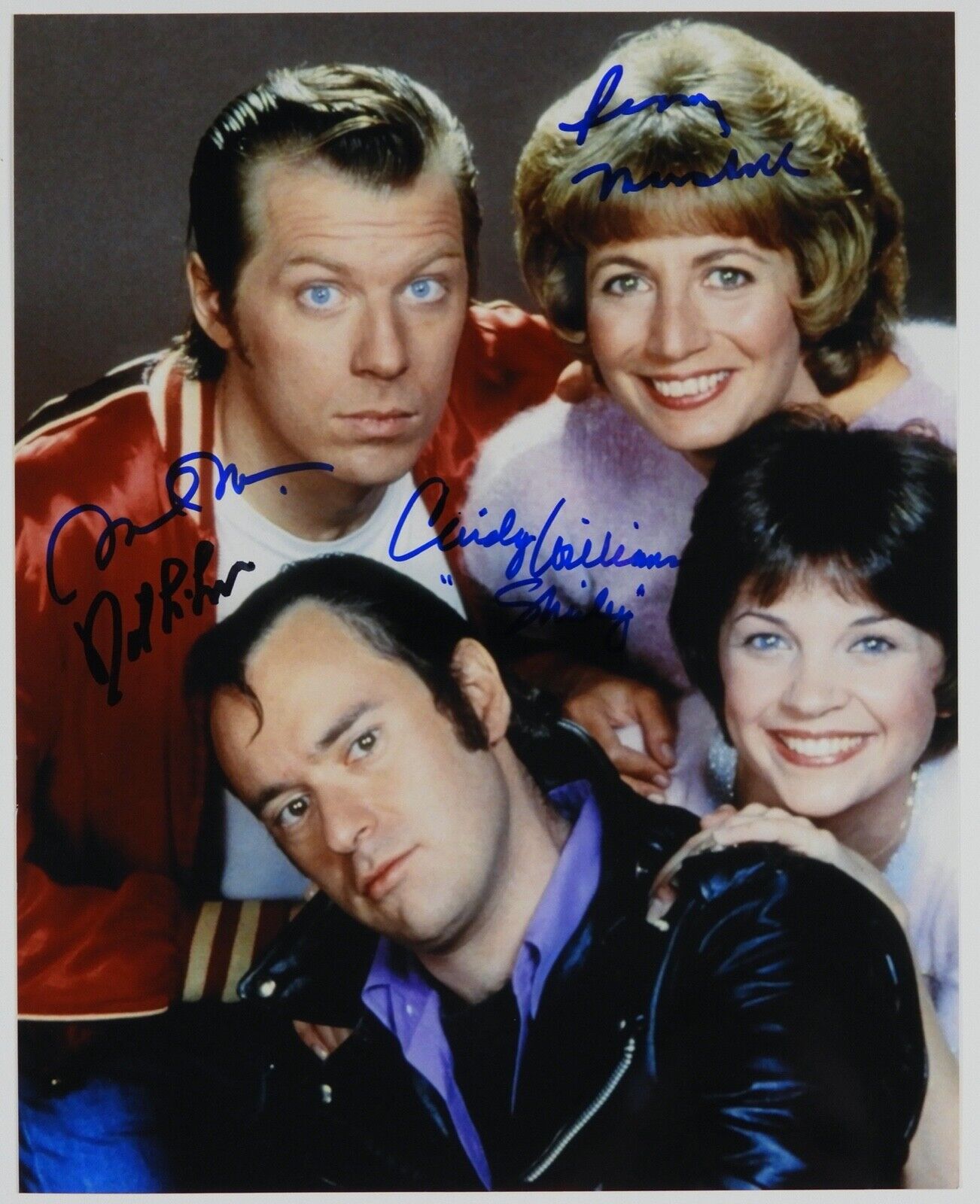 Laverne And Shirley Cast JSA Autograph Signed Photo Poster painting 8 x 10 Penny Marshall +