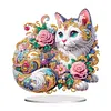 DIY Animal Flower Diamond Painting Pendant(Single-Sided)
