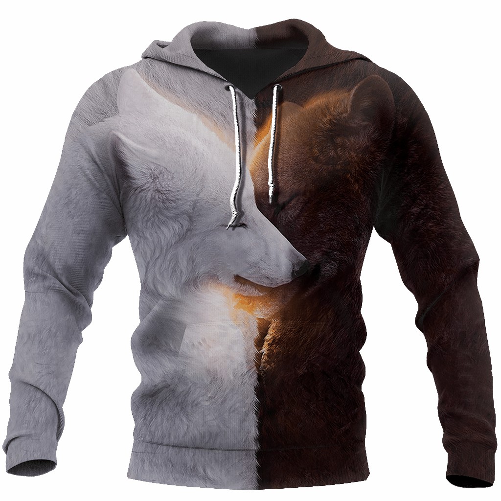 Destinybetclub New Graphic Lion Men's Fashion 3D Print Hoodie Streetwear Hoodies Long Sleeve Hooded Print Front Pocket Spring Hoodie Sweatshirt