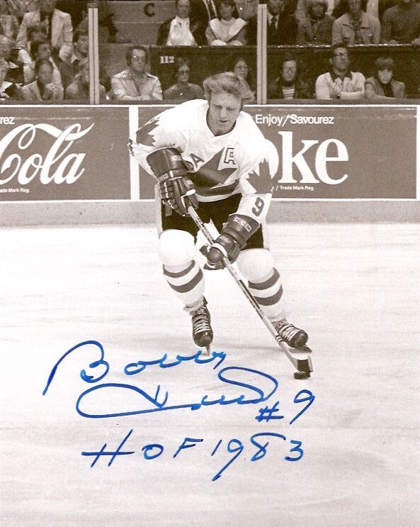 Team Canada Bobby Hull Signed Autographed 8x10 Photo Poster painting COA