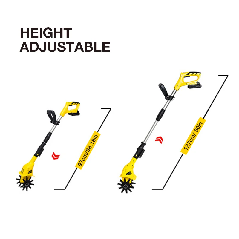 SAKER&reg; Cordless Tiller Cultivator