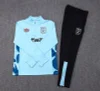 2023/2024 West Ham United Half-Pull Training Suit Light Blue Football Shirt 1:1 Thai Quality Set