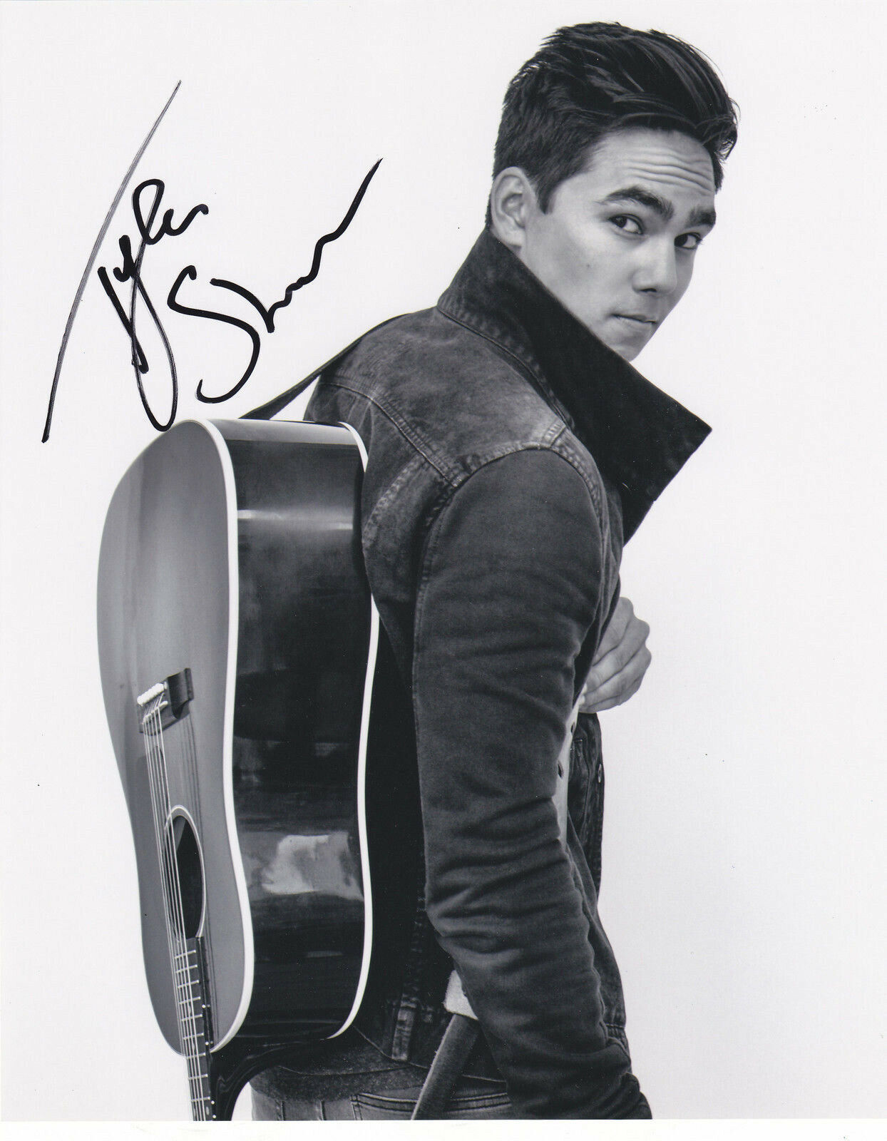 TYLER SHAW SIGNED AUTOGRAPHED KISS GOODNIGHT COUNTRY MUSIC 8X10 Photo Poster painting #2