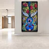 >SALE<Full Round Drill Diamond Painting DIY Flower Guitar Wall Picture Embroidery