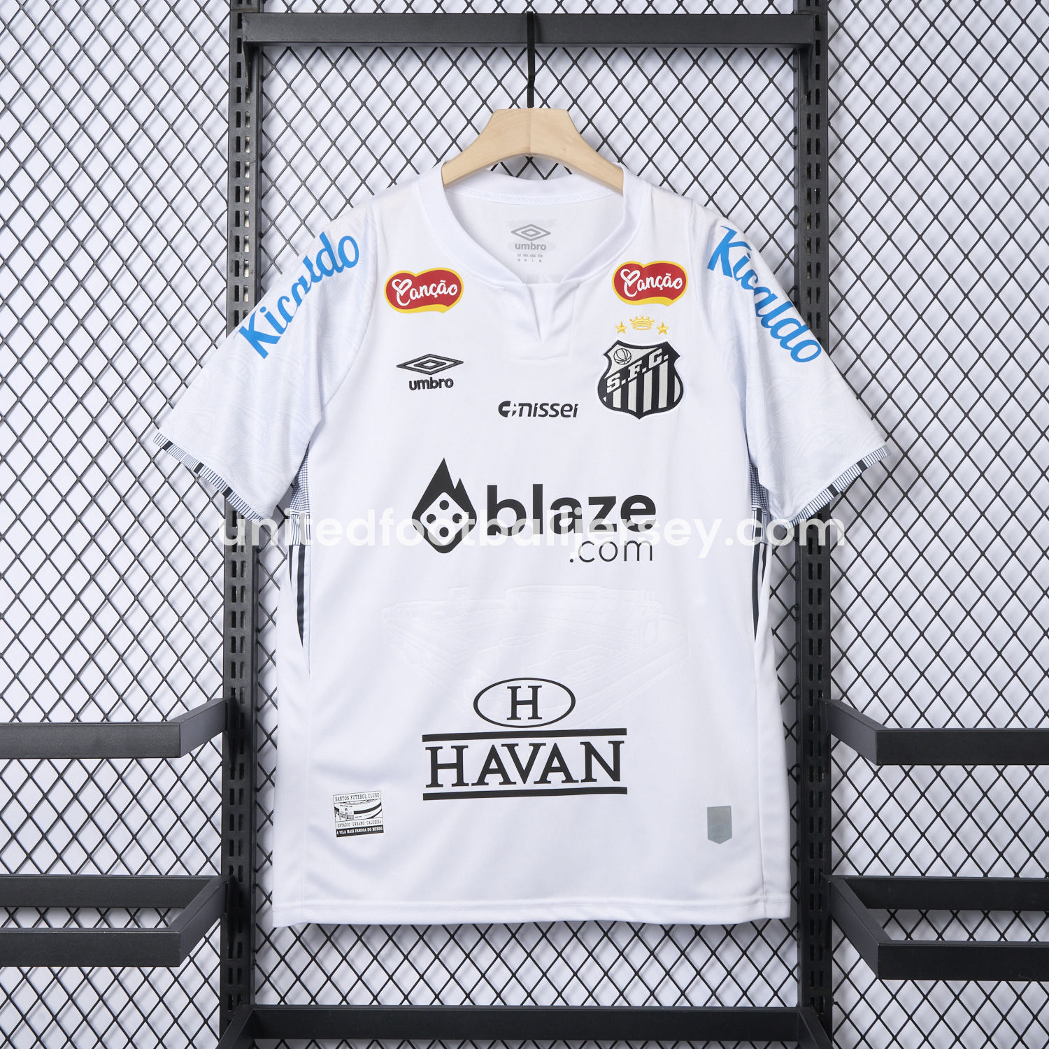 Santos 25-26 Home Jersey With Sponsors - Fans Version
