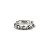 Chrome Hearts Silver Cross Link Cuban Bracelet