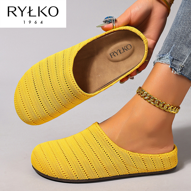 Casualowe sandały z siateczki Ryłko® 2025 z opatentowaną technologią wentylacji Ryłko Respira