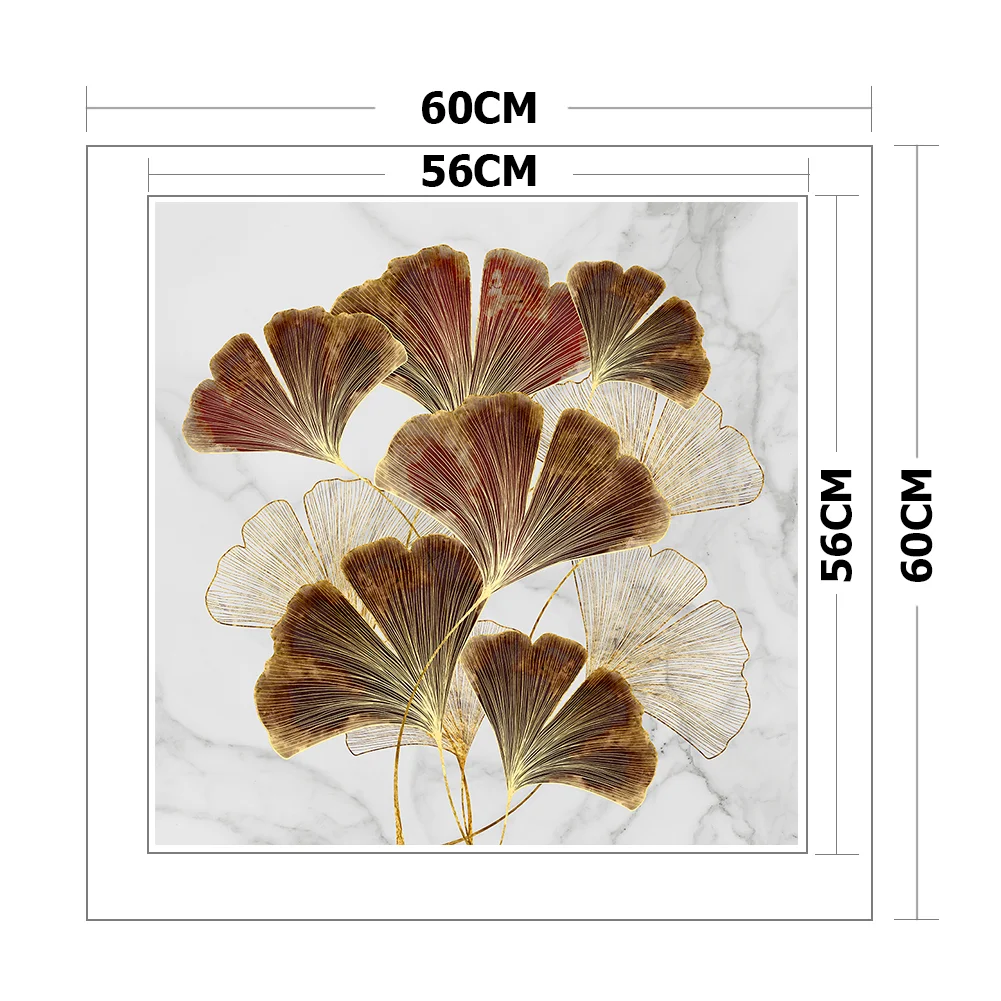 11ct Stamped Cross Stitch - Ginkgo biloba(60*60cm)