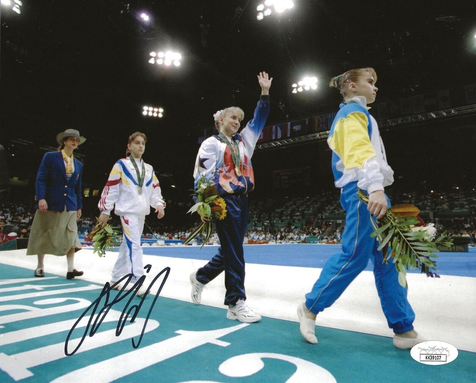 Shannon Miller USA Gymnastics signed 8x10 Photo Poster painting autographed Olympics 3 JSA