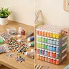 54 Grids Perler Beads Storage Case Clear Craft Organizer