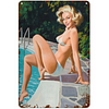 Pin Up Girl - Vintage Metal Signs - 20*30cm/30*40cm