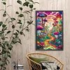 Diamond Painting-DIY Full Round Drill Colourful World（40*60CM)
