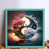 Tai Chi Tree Of Life-11CT Stamped Cross Stitch 40*40cm/15.75*15.75in tapestrymarket