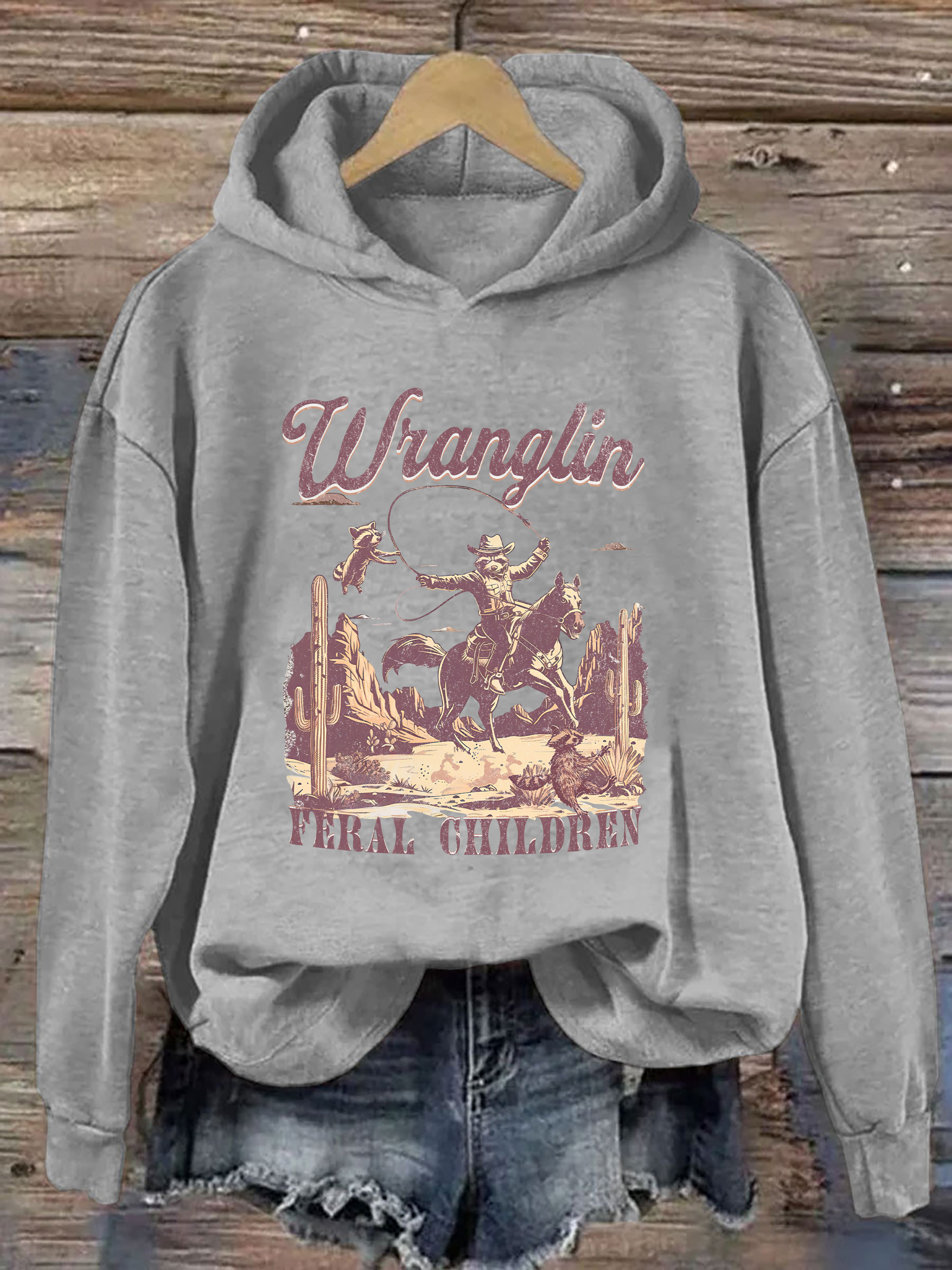 Wranglin Feral Kids Hoodie