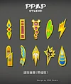 3D Pokémon Gym Badges of Unova Region - Pokemon Statue - PPAP Studios