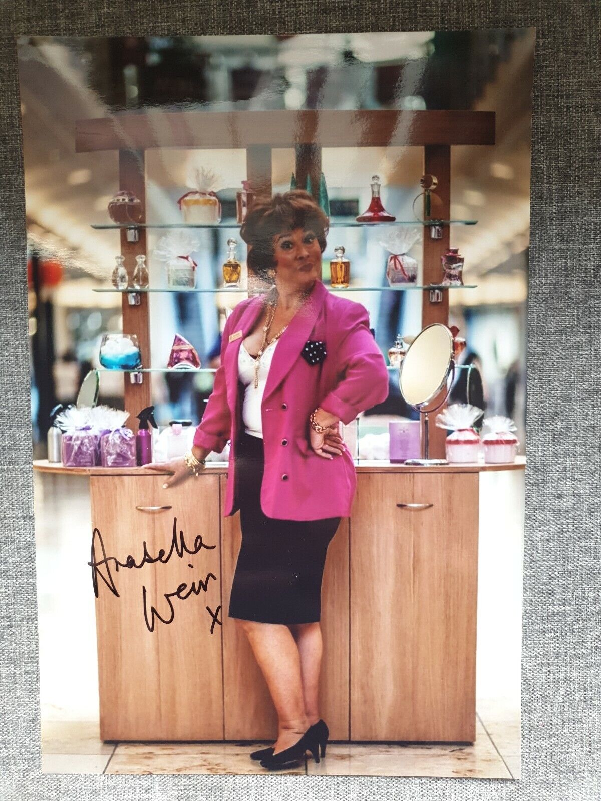 Anabella weir genuine hand signed 12x8 Photo Poster painting coa 1538