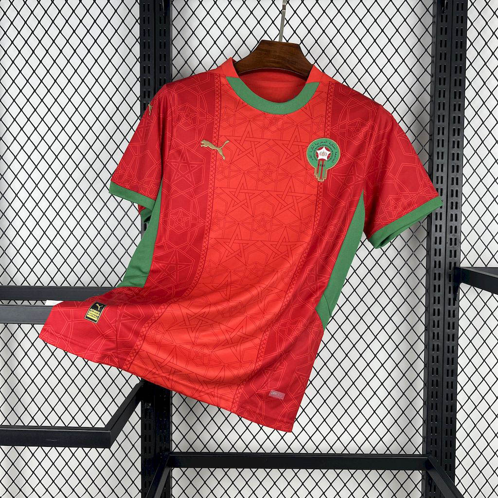 2025-2026 Morocco Home Football Shirt 1:1 Thai Quality- Maxi Kit