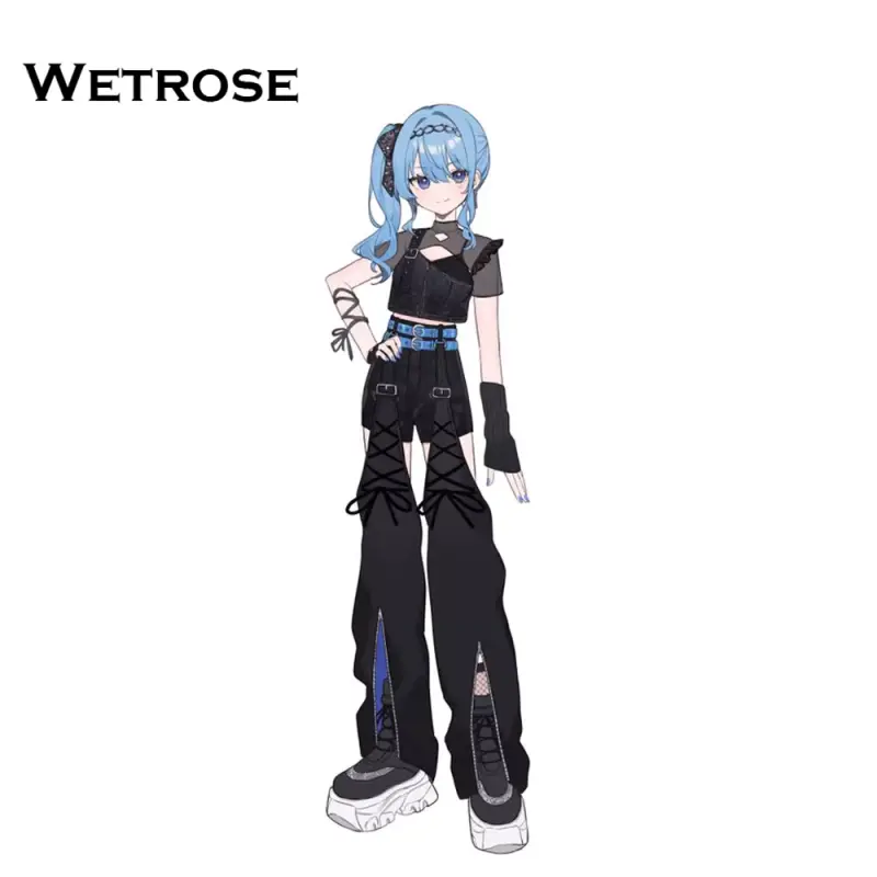 [Deposit Poll] Wetrose Hololive JP Vtuber Hoshimachi Suisei Houshou Marine Chatter Chatter Cosplay Costume
