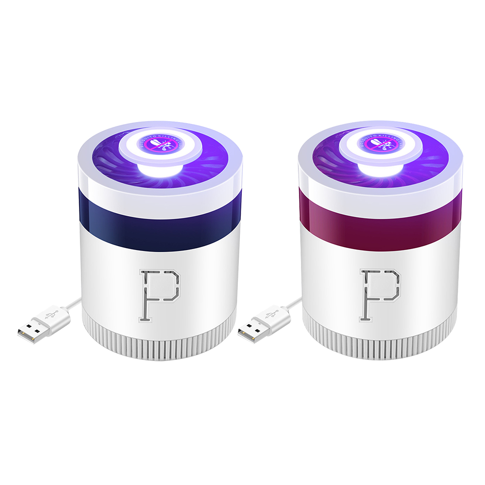 

Household Electric Insect Trap LED Light Pest Control USB Mosquito Killer, Purple, 501 Original