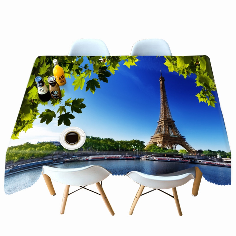 

Historical Buildings - 3D Tablecloth, 140*180cm, 501 Original