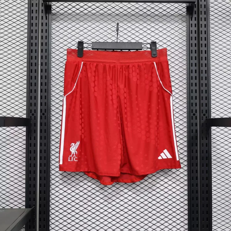 2025-26 New Season-Liverpool-Home-Jersey-Player Edition-Shorts