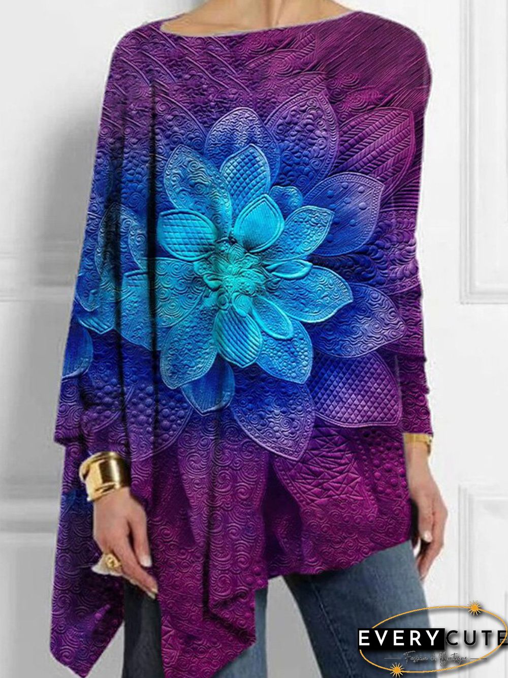 Vacation Cotton Blends T-shirt