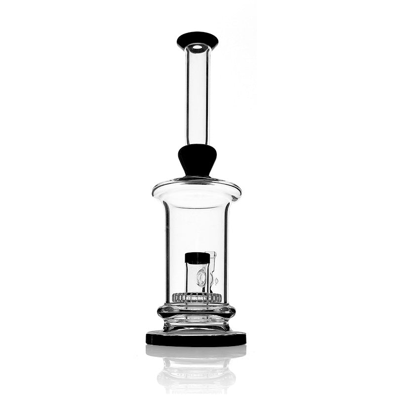 Good Quality Filtration Glass Pipes with Black Straight Neck