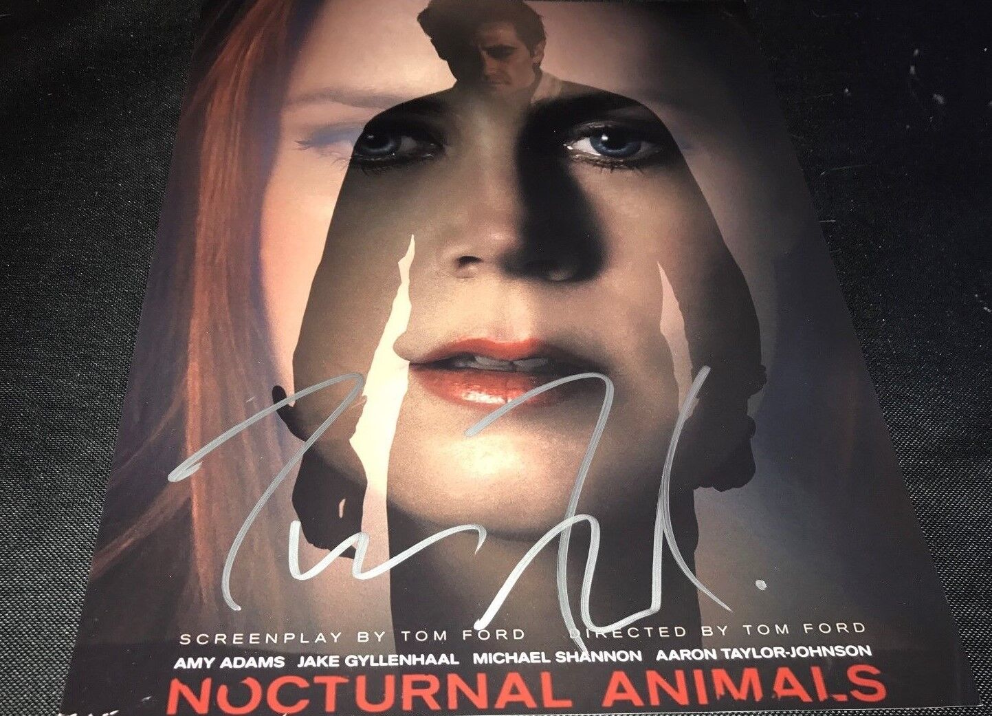 Tom Ford Director Nocturnal Animals Signed 11x14 Photo Poster painting Autographed COA 01